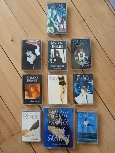 Lot mylène farmer rare - k7,