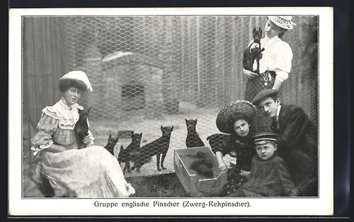 Carte postale groupe - , de