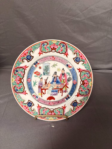 Ancien assiette déco macau - ancien,