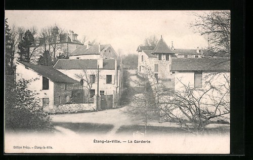 Cpa étang ville la - Étang-la-ville,,