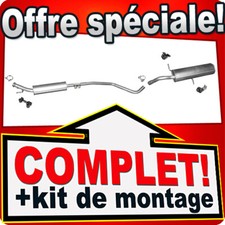 Ligne pot d'échappement pour