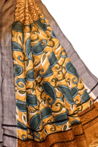 Foulard dupatta vintage indien - dupatta,