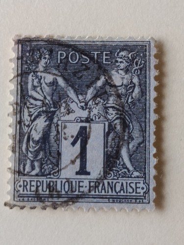 France beau timbre - !,