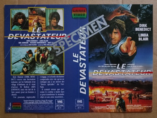 Jaquette vhs le devastateur - -,