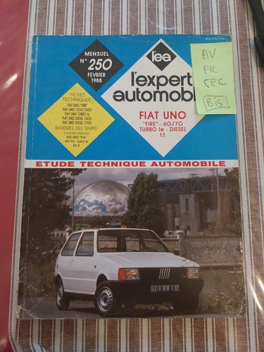 Revue technique fiat uno - uno, 1.3