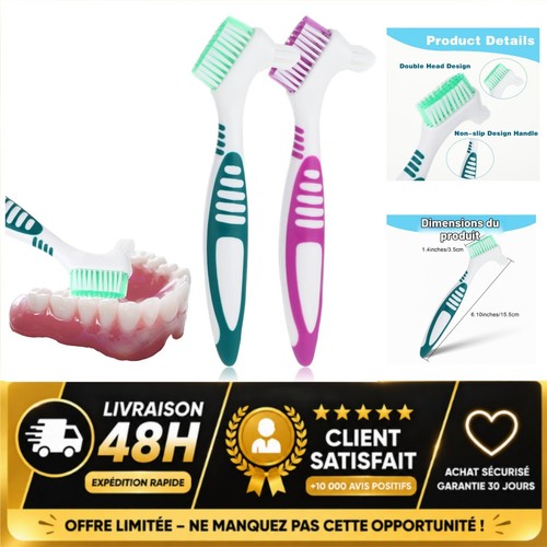 Brosses nettoyage prothèses