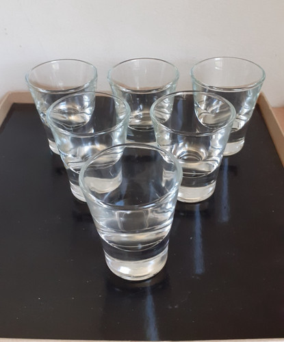 Lot verres shot ou - 6,