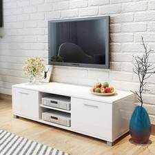Meuble TV Chêne Fumé