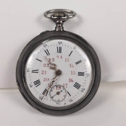 Antique silver open - antique, face