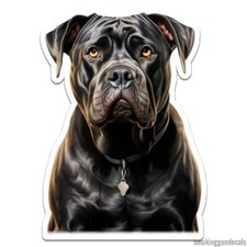 Cane Corso Dog, Vinyl Decal Sticker, Indoor Outdoor, 3 Sizes, #12142