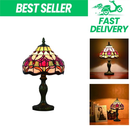 Lampe table tiffany tulipe - lampe,