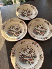 4 ASSIETTES CREUSES  VILLEROY