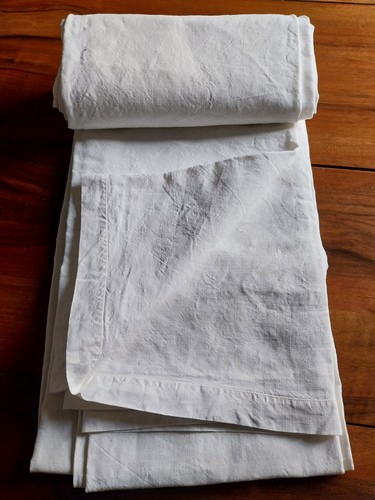 Drap ancien lin - -, cm
