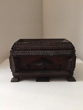 Boite coffret cigare bois art