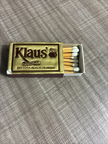 Vintage "Klaus' Cuisine in