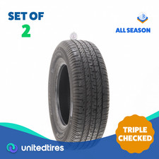 Set of (2) Used 235/70R16 Dextero DHT2 104T - 7/32