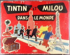 Tintin - Jeu de société "Tintin et Milou dans le Monde" - Jeux Noël Montbrison 1