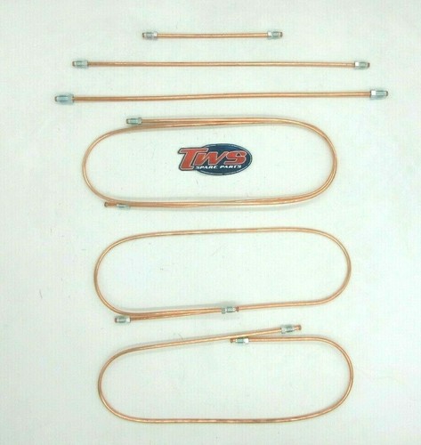 Kit tuyaux frein cuivre - tuyaux, de