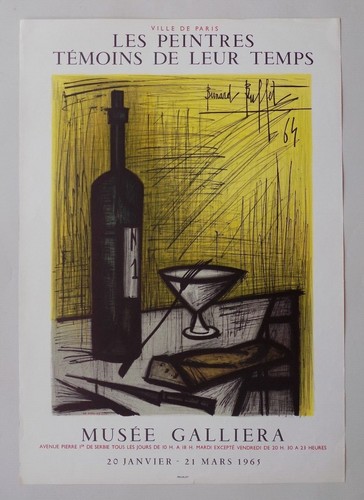 Bernard buffet affiche - :,