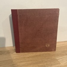 Ancien Classeur Pour Disques Boîte De Rangement Pour 10 Disques Vinyles 45 Tours