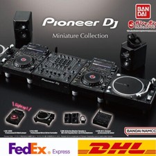 Lot complet de 4 jouets capsules Pioneer DJ Miniature Collection CDJ-3000 DJM-A9