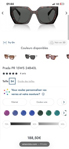 Lunette prada - lunette,