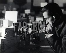 Photo De Presse Vintage Italie, Vidéophone Expérimental, 1963, Tirage 24x30 Cm