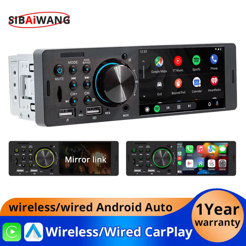 Autoradio écran tactile - 4.1,