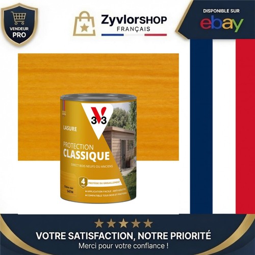 V33 lasure bois extérieur - lasure,