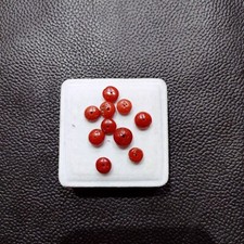 Perles non teintées corail