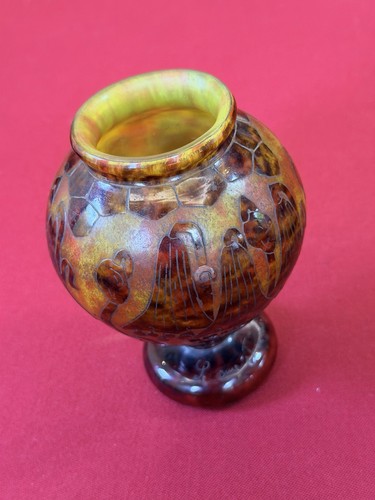 Vase verre français - verre,