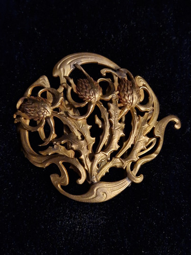 Boucle ceinture art nouveau - boucle, de