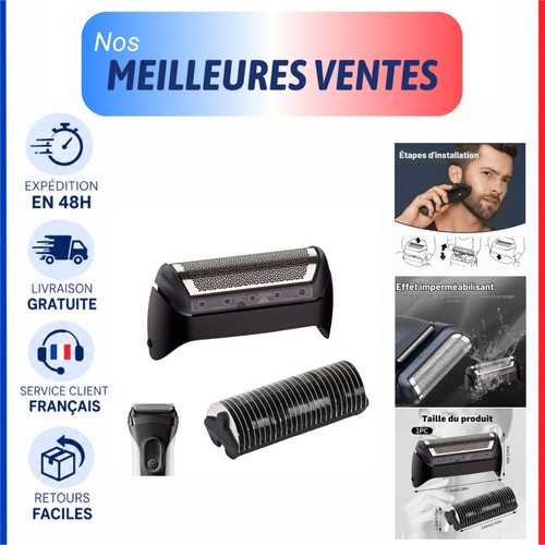 Tête rasoir rechange - tête, de