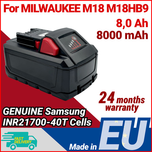 Batterie pour milwaukee m18 - pour,