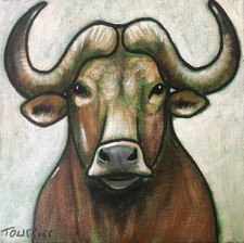 Tableau Buffle Tourrier