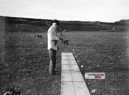 Stand ball trap fusil - de, ball-trap,