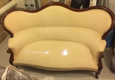 Canapé ancien Napoléon 3  -