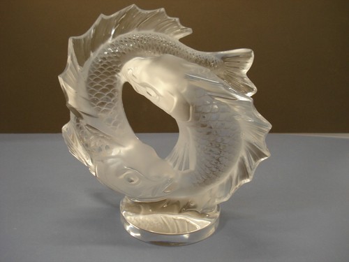 Lalique crystal double - lalique,