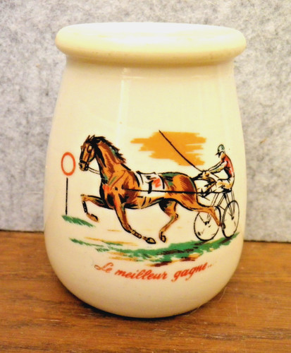 Ancien pot moutarde amora - moutarde,