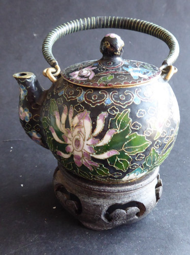 Théière ancien cloisonné - ancien,