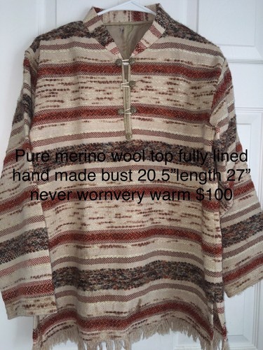 Hand made merino wool - hand,