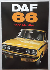 Daf 66 1300 Marathon Brochure 1973 - Saloon  Coupe  Estate