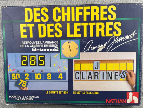 Des chiffres lettres - et,