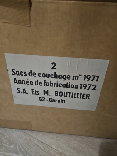 Sac couchage armé - sac,