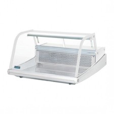 Vitrine inox de comptoir