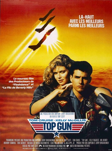 Top gun affiche cinéma - top,
