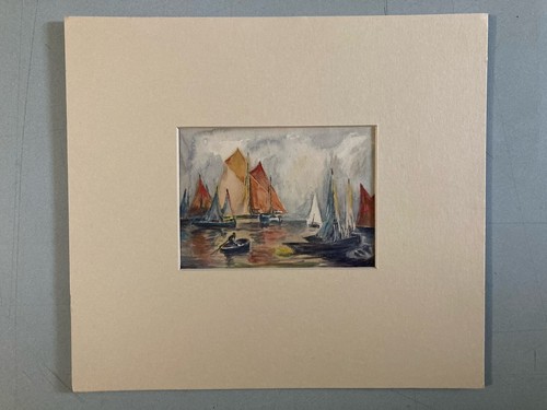 Très belle peinture barque - très,