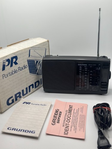 Radio vintage 1985 grundig - vintage,