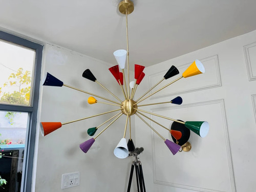 Lustre spoutnik laiton - en,