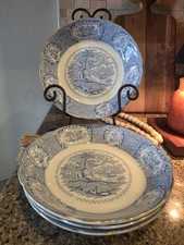 Antique Ridgway Oriental Blue